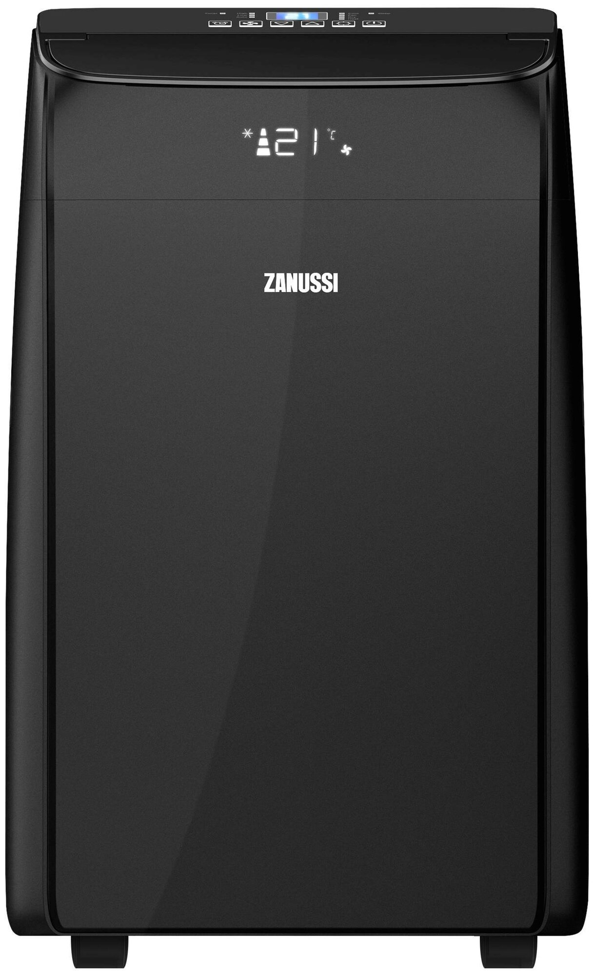 Мобильный кондиционер ZANUSSI MASSIMO SOLAR BLACK Wi-Fi ZACM-09 NYK/N1 Black - фотография № 2