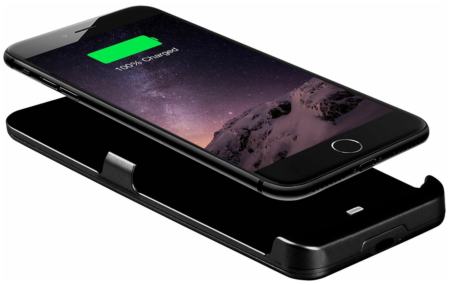 Чехол-аккумулятор INTERSTEP Metal battery case для iPhone 7/8 3000 мА·ч