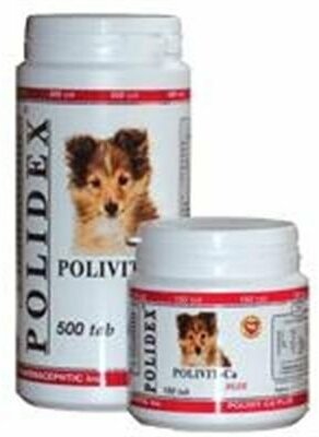 Витамины Polidex Polivit-Ca Plus , 500 таб.