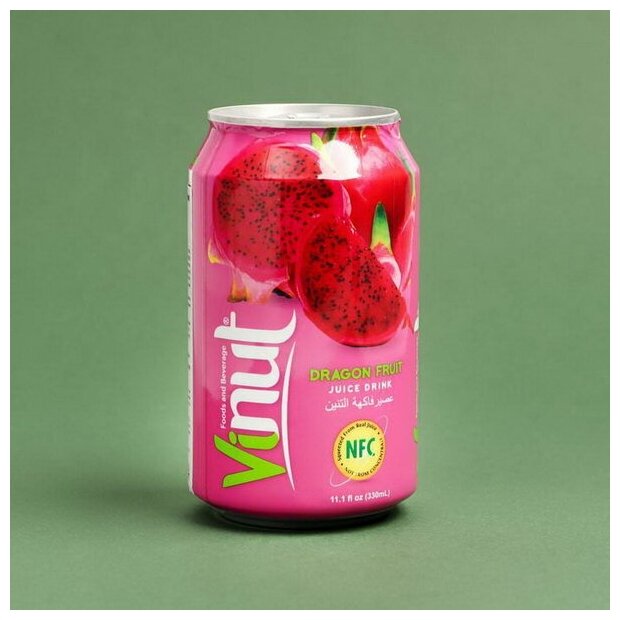 Напиток VINUT со вкусом Питахайи 330 мл - фотография № 6