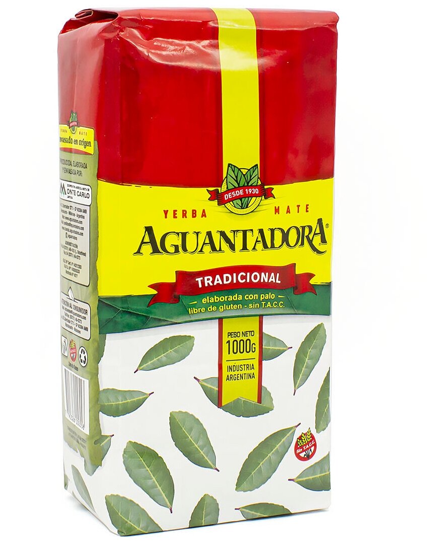 Чай травяной Aguantadora Yerba mate Traditional, 1 кг - фотография № 1