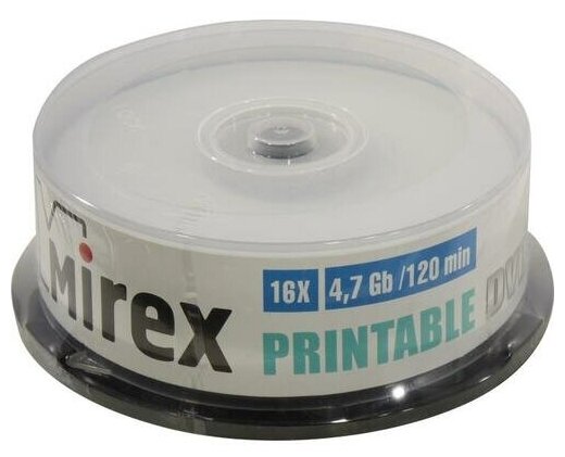 Диск DVD+R Mirex 203421