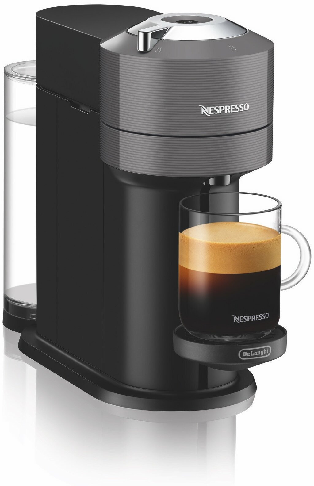 Кофемашина капсульная De'Longhi Nespresso Vertuo Next ENV120.GY, серый