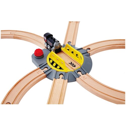 фото Элемент игрушечной железной дороги - круговая развилка hape