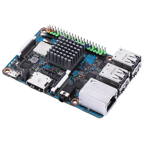 Микрокомпьютер ASUS TINKER BOARD S/2G/16G, 5.4 см микрокомпьютер asus tinker board 2s 2g 16g rockchip quad core rk3399 2gb lpddr4 16gb emmc microsd arm mali t860 glan wi fi bt hdmi usb type c 4 usb 3