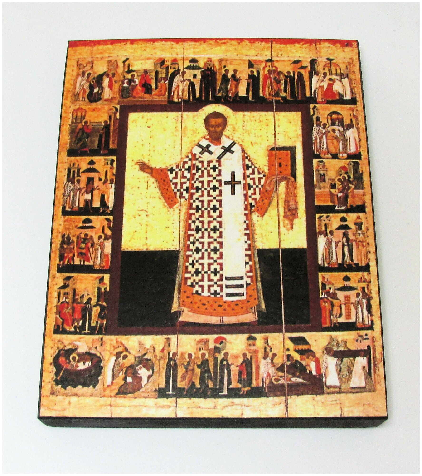 Икона "Иоанн Златоуст", размер иконы - 30х40