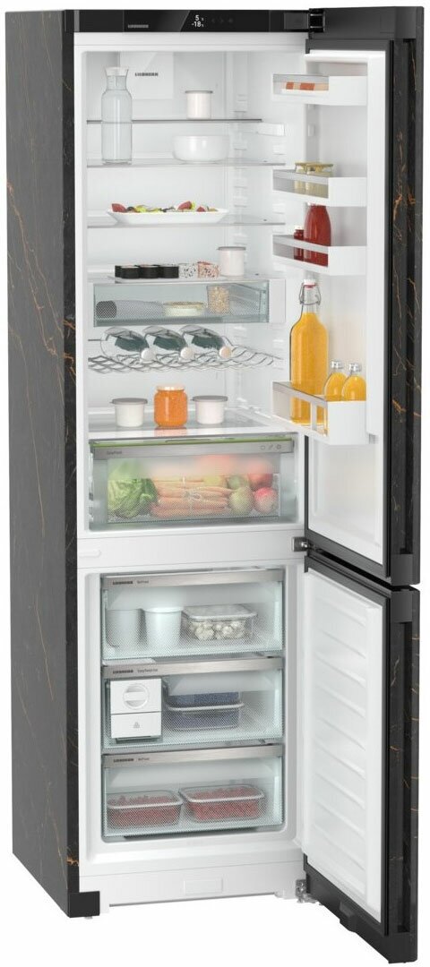 Двухкамерный холодильник Liebherr CNbbd 5723-20 001 черный - фотография № 2