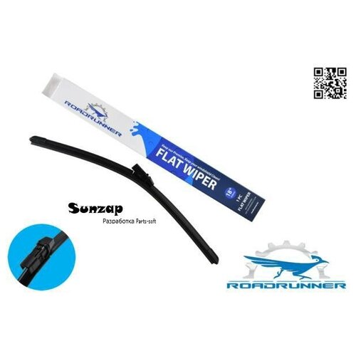 Щетка Стеклоочистителя 450 Мм Бескаркасная 1 Шт Roadrunner Wiper Blade Rr450fm ROADRUNNER арт. RR450FM