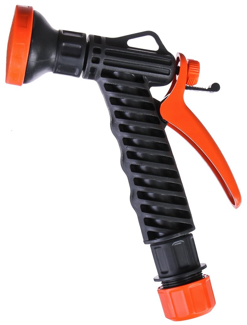Пистолет-дождеватель, цанговый зажим 1/2" (12 мм), пластик, "Жук"./В упаковке шт: 1 - фотография № 1