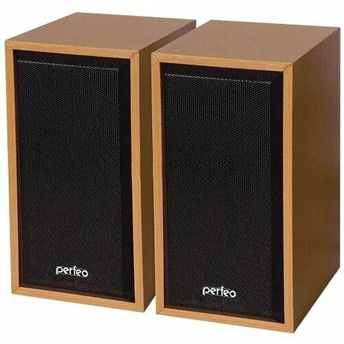 Колонки Perfeo Cabinet Brown (PF-84-WD/PF_A4326) часы с термометром perfeo snuz pf s2166 белый