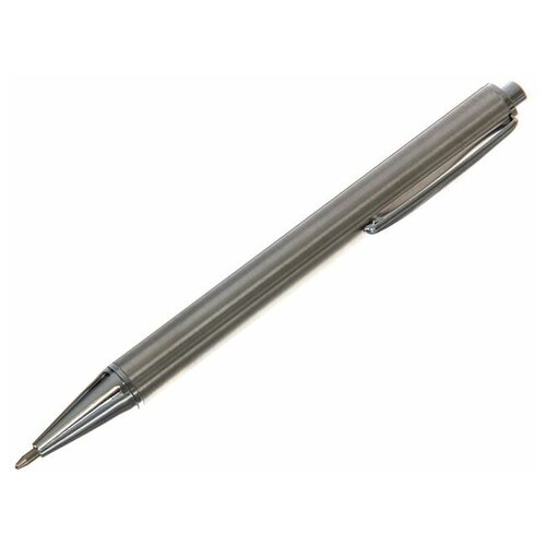Ручка подарочная "Классика" шариковая, автоматическая, серебристый корпус