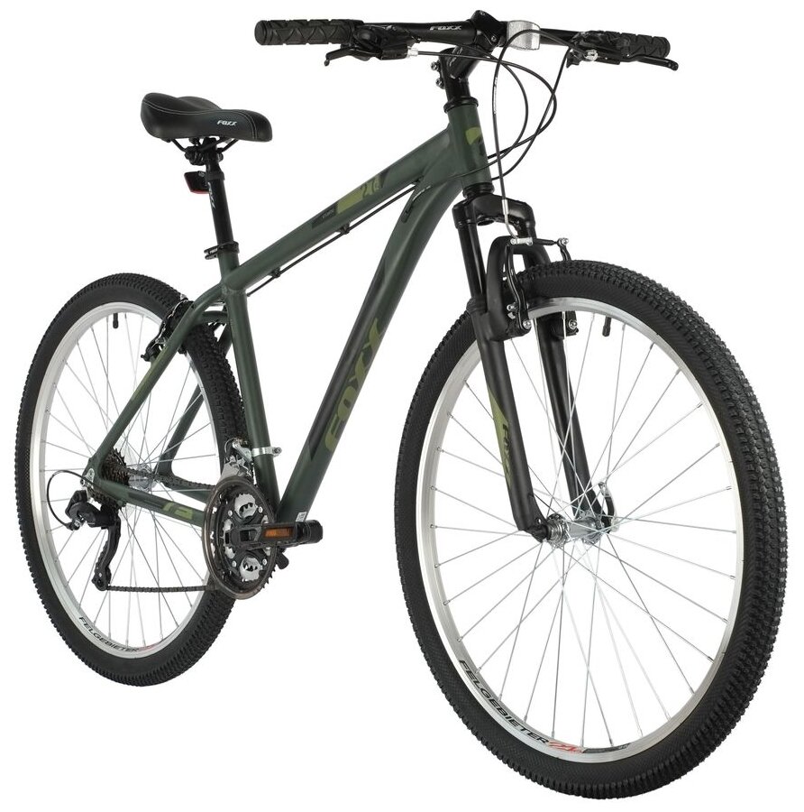 Горный (MTB) велосипед Foxx Atlantic 26 (2021) зеленый 18" (требует финальной сборки)