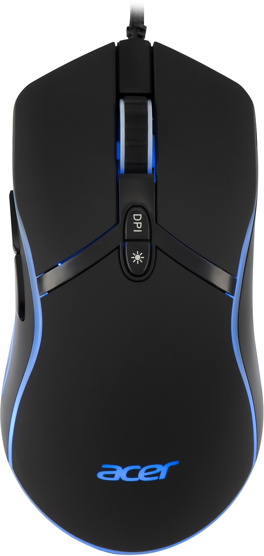 Игровая мышь Acer OMW144 черный (3200dpi) USB (7 кнопок) — фото 1