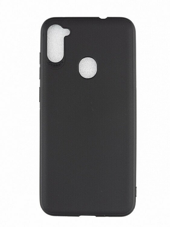 Чехол силиконовый для Samsung A11 (черный)