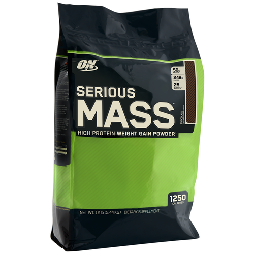 Гейнер Optimum Nutrition Serious Mass, 5440 г, шоколад