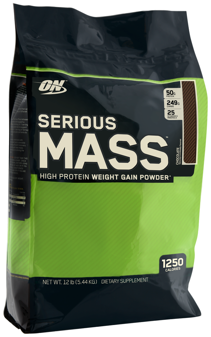 Гейнер Optimum Nutrition Serious Mass (5.44 кг) шоколад