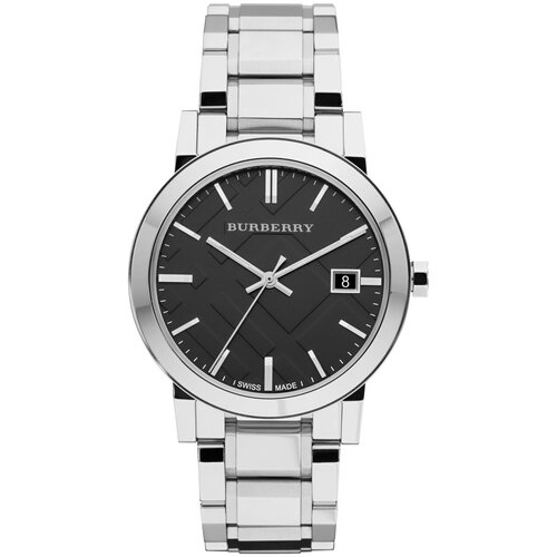 Наручные часы Burberry BU9001, серебряный, черный наручные часы burberry bu9755 черный серебряный