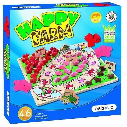 Деревянная развивающая игра Beleduc Веселая ферма - фото №9