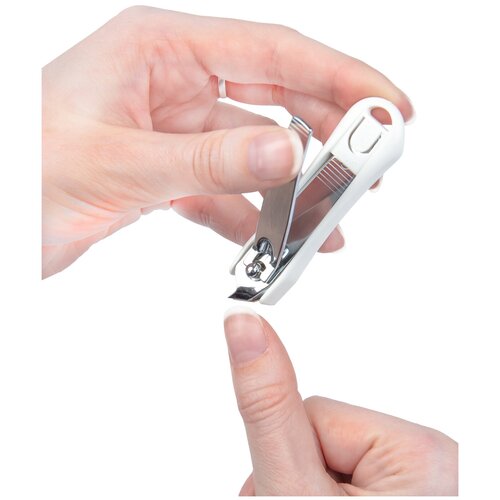 Клиппер / Книпсер для удаления кутикулы со скошенными краями и пилочкой для ногтей 7х2х1,3 см Green Bell