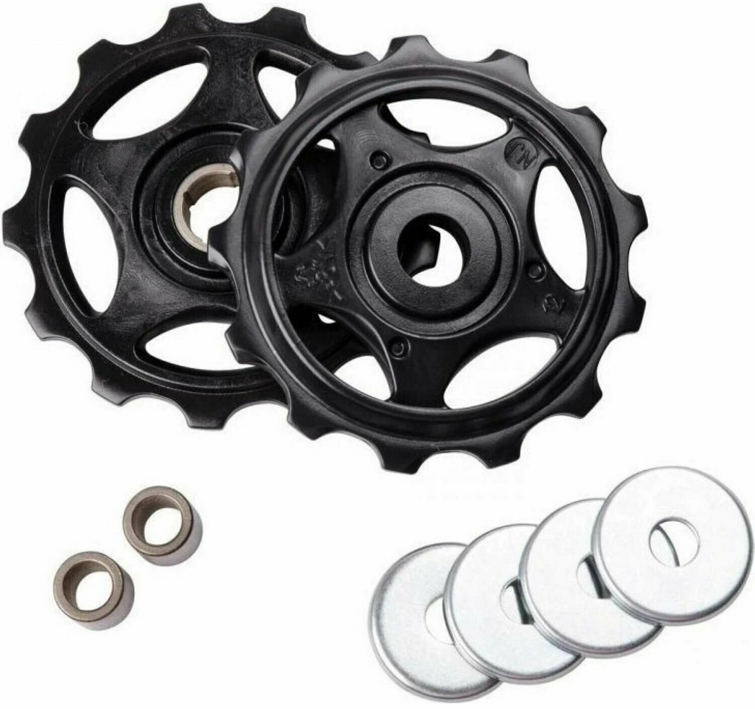 Ролики переключателя Shimano, 8ск, верхн+нижн, к RD-M410, Y5VP98050 (Ролики переключателя Shimano, 8ск, верхн+нижн, к RD-M410, Y5VP98050)