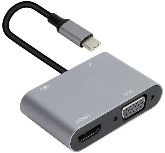 Аксессуар AOpen USB Type-C - VGA / HDMI / PD ACU4511