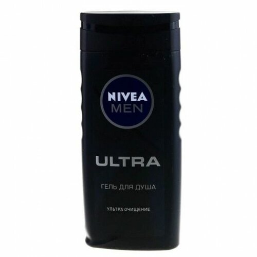 Душ-гель Nivea 250мл. муж. Ультра Очищение и Свежесть, 2 шт. гель для душа nivea men ultra ультра очищение и свежесть 250мл