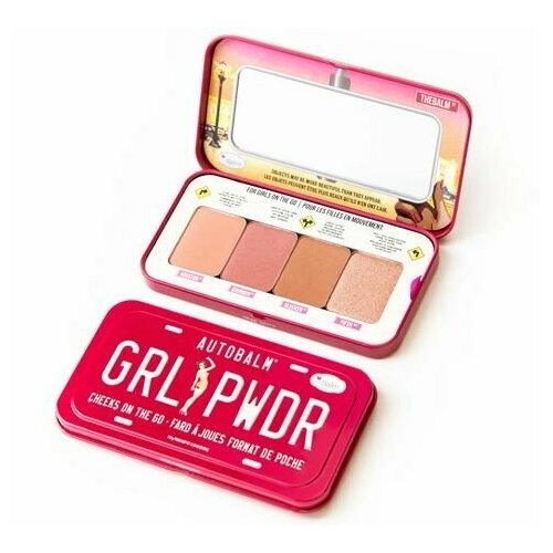 THEBALM Палетка для макияжа AUTOBALM Гёрл Паудер thebalm палетка для макияжа глаз autobalm pic perf