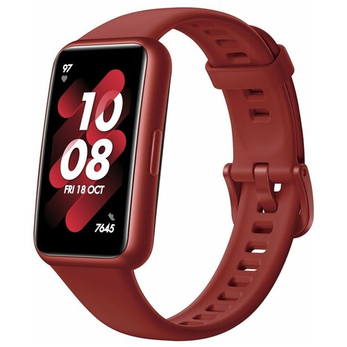 Умный браслет Huawei Band 7 Leia-B19 Flame Red Silicone Strap 55029071 349400₽