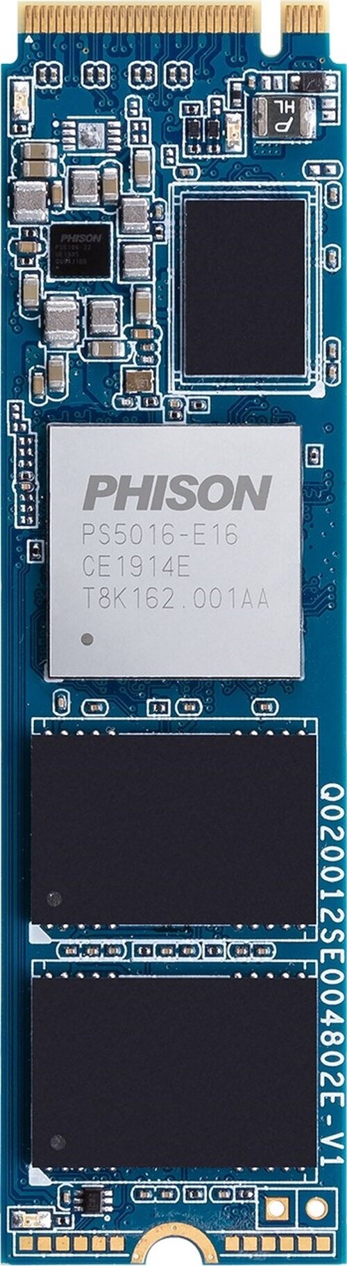 Накопитель SSD M.2 2280 Apacer AS2280Q4 1TB PCIe Gen4x4 with NVMe 3D TLC 5000/4400MB/s IOPS 750K, MTBF 1.5M RTL - фото №20