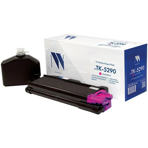 Тонер-картридж NVP совместимый NV-TK-5290 Magenta nv print тонер картридж nvp совместимый nv tk 5280 magenta