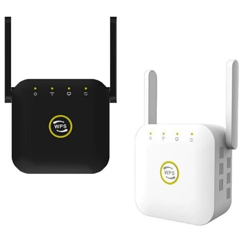 Ретранслятор / усилитель wifi, двух антенный 2.4 ГГц, Wi-Fi AP, две антенны, репитер, белый