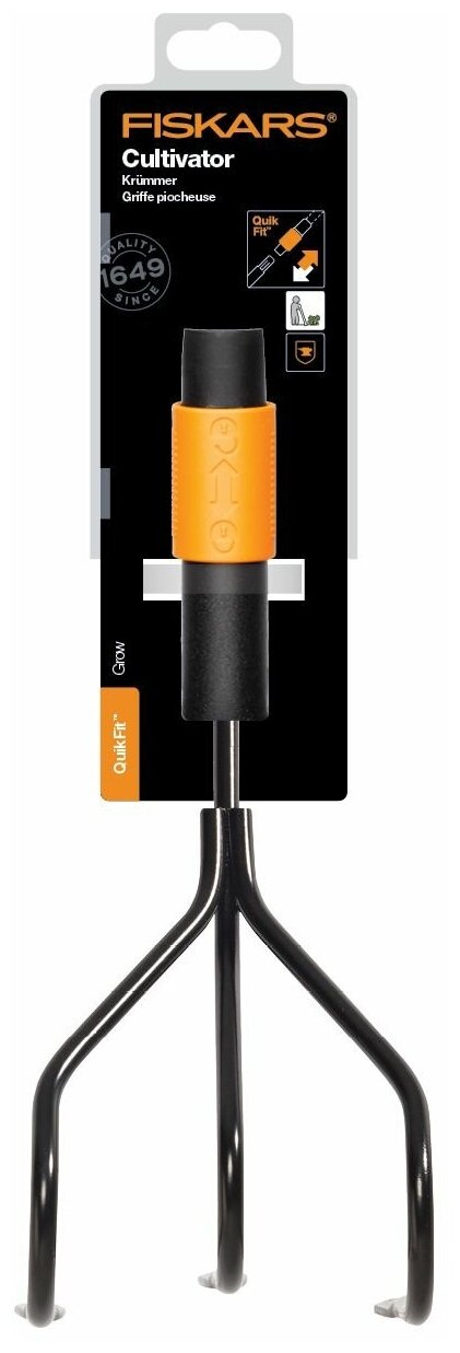 Насадка-культиватор Fiskars QuikFit (1000680) без черенка - фотография № 11