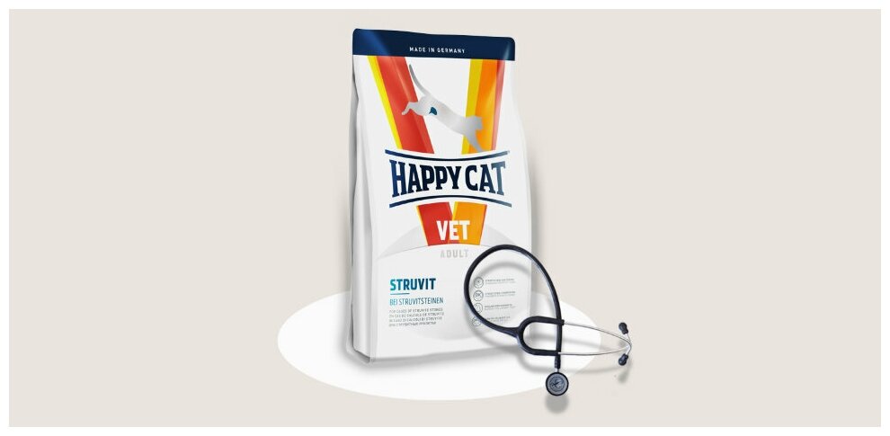 Сухой корм для кошек Happy Cat VET Diet, для лечения МКБ 4 кг - фотография № 7