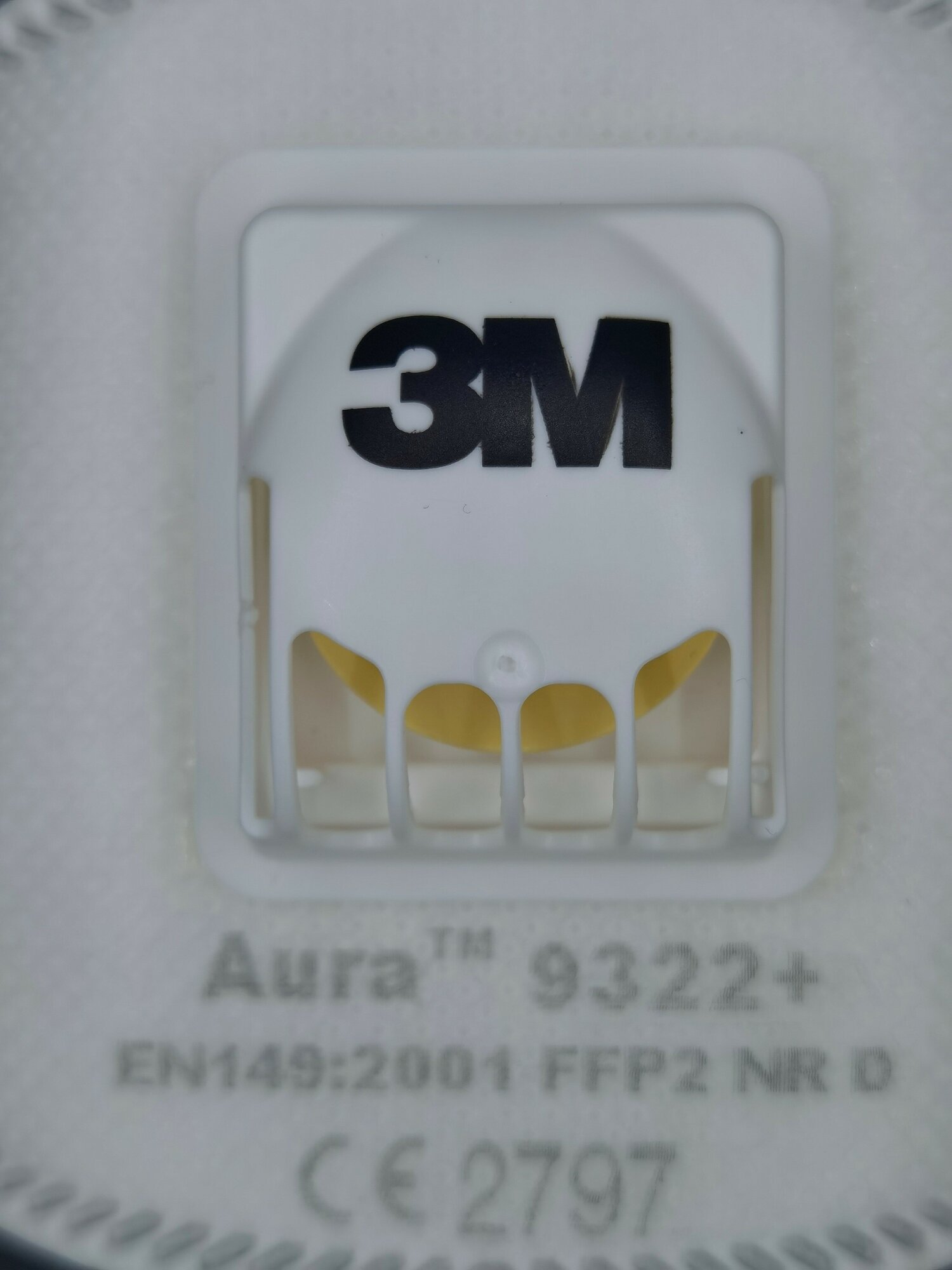 Респиратор - Маска 3М™ Aura™ 9322 FFP2 с клапаном выдоха (5 шт) - фотография № 8