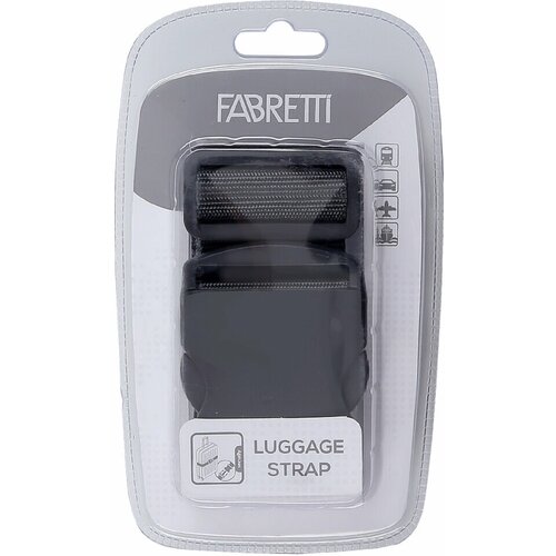фото Ремень для багажа fabretti, серый