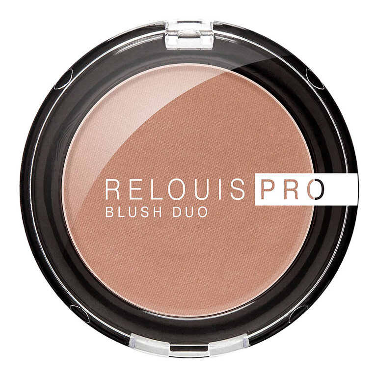 Румяна компактные RELOUIS PRO BLUSH, тон:75 BROWN SUGAR