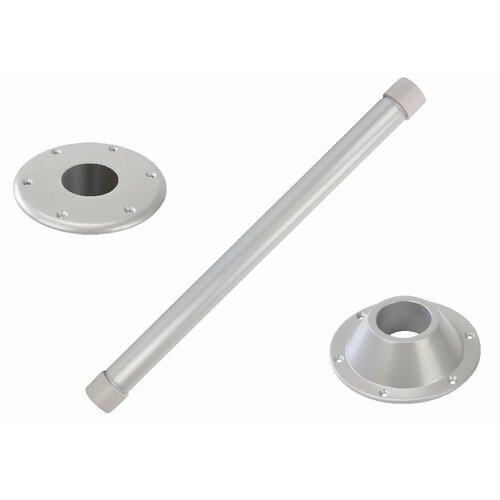 фото Стойка столешницы 68 см в комплекте с основаниями, врезное на палубу и накладное на столешницу sumar