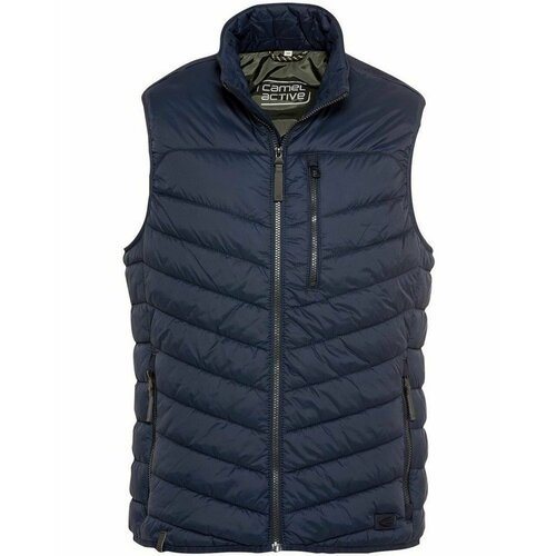 фото Жилет camel active демисезонный, размер 4xl, синий