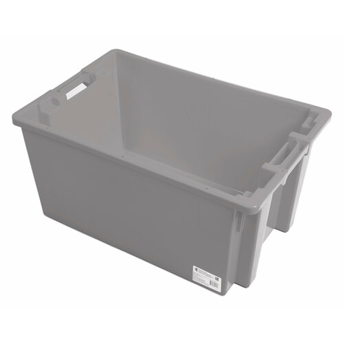 Пластиковый ящик(лоток) универсальный 600400300-00 морозостойкий, вкладываемый, серый