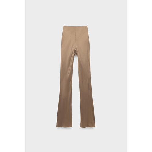 Брюки клеш  Yuzefi, размер M, коричневый