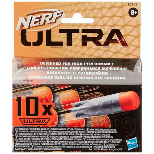 Комплект стрел для бластеров Nerf Ультра 10 шт E7958EU4 10 шт набор пластиковые подставки для стрел