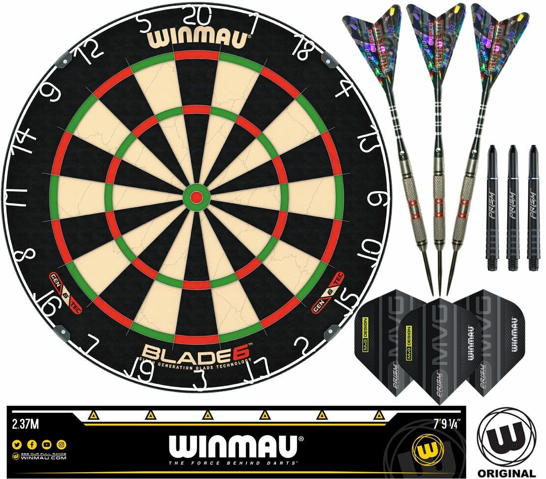 Комплект для игры в Дартс Winmau Sport 2.0 (Профессиональный уровень)