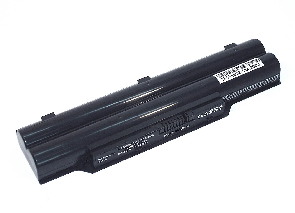 Аккумуляторная батарея для ноутбука Fujitsu LifeBook A532 10.8V 5200mAh FMVNBP213 OEM