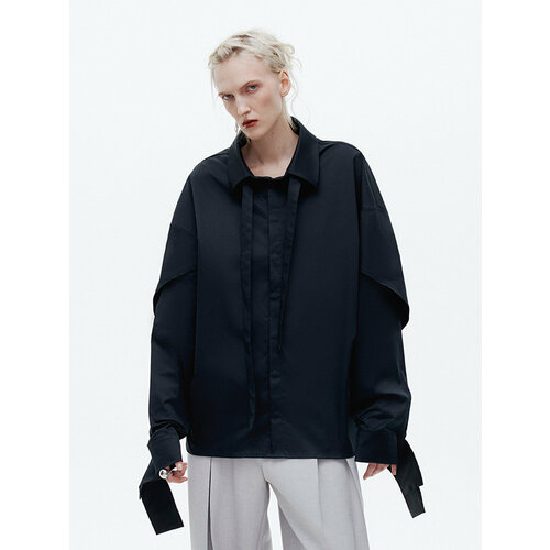 фото Рубашка humanist, размер m/l, черный