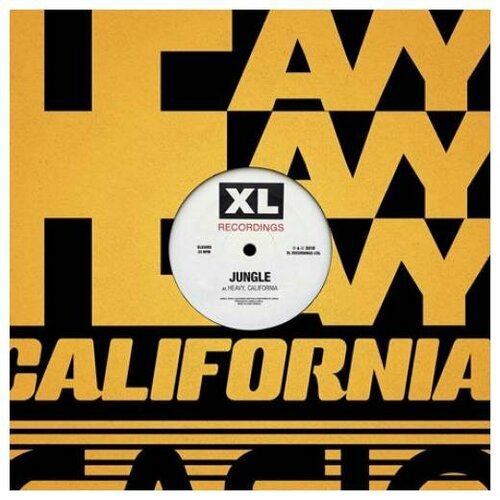 Виниловая пластинка JUNGLE - HEAVY, CALIFORNIA / CHERRY (SINGLE, 45 RPM) футболка оверсайз космомерч европа xl