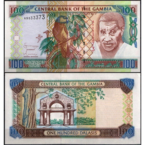 Гамбия 100 даласи 2001 (UNC Pick 24)