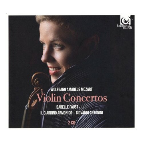 Компакт-Диски, Harmonia Mundi, Isabelle Faust / Il Giardino Armonico / Giovanni Antonini - Wolfgang Amadeus Mozart: Violin Concertos (2CD) naomi plastic violin shoulder rest collapsible and height adjustable feet for 1 8 1 4 1 2 3 4