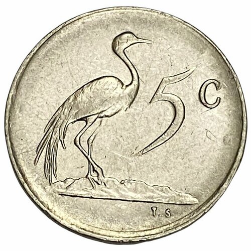 ЮАР 5 центов 1976 г. юар 5 центов 1976 г