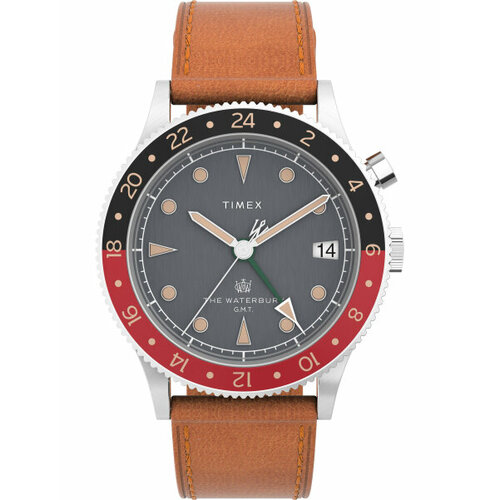 timex waterbury traditional Наручные часы TIMEX, серый, серебряный