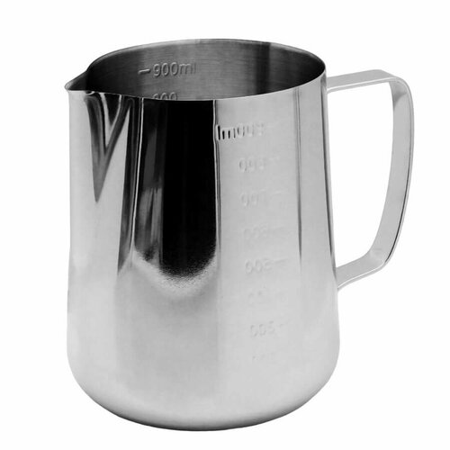 Питчер для молока 1л (32oz) с разметкой, 32023061 fantastic kitchen stainless steel milk frothing jug espresso pitcher barista craft coffee latte milk frothing jug pitcher